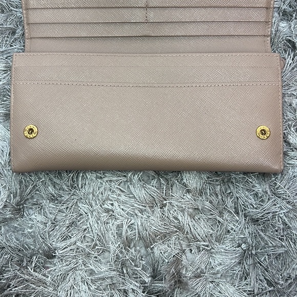 Prada Saffiano Leather Bow Wallet - Picture 12 of 17